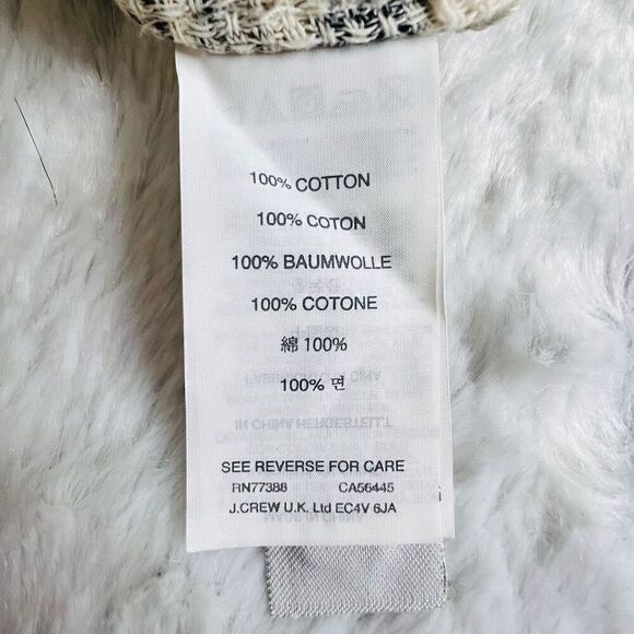 J. Crew Womens Black & White Geometric Knee Length The Pencil Skirt Size 4 - Picture 3 of 7